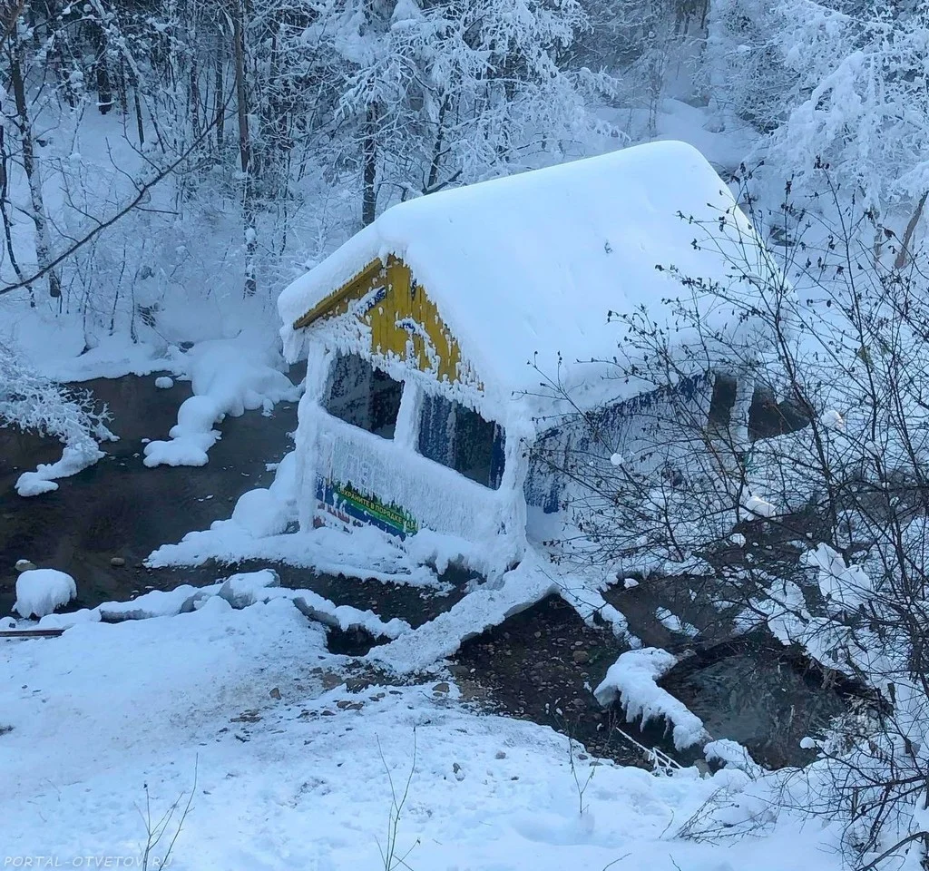 Термальные источники Дзелинда на севере Бурятии