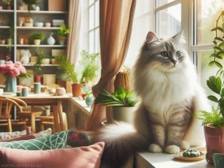 Почему кошки смотрят в пустоту? Тайны зрительного восприятия наших мурлык